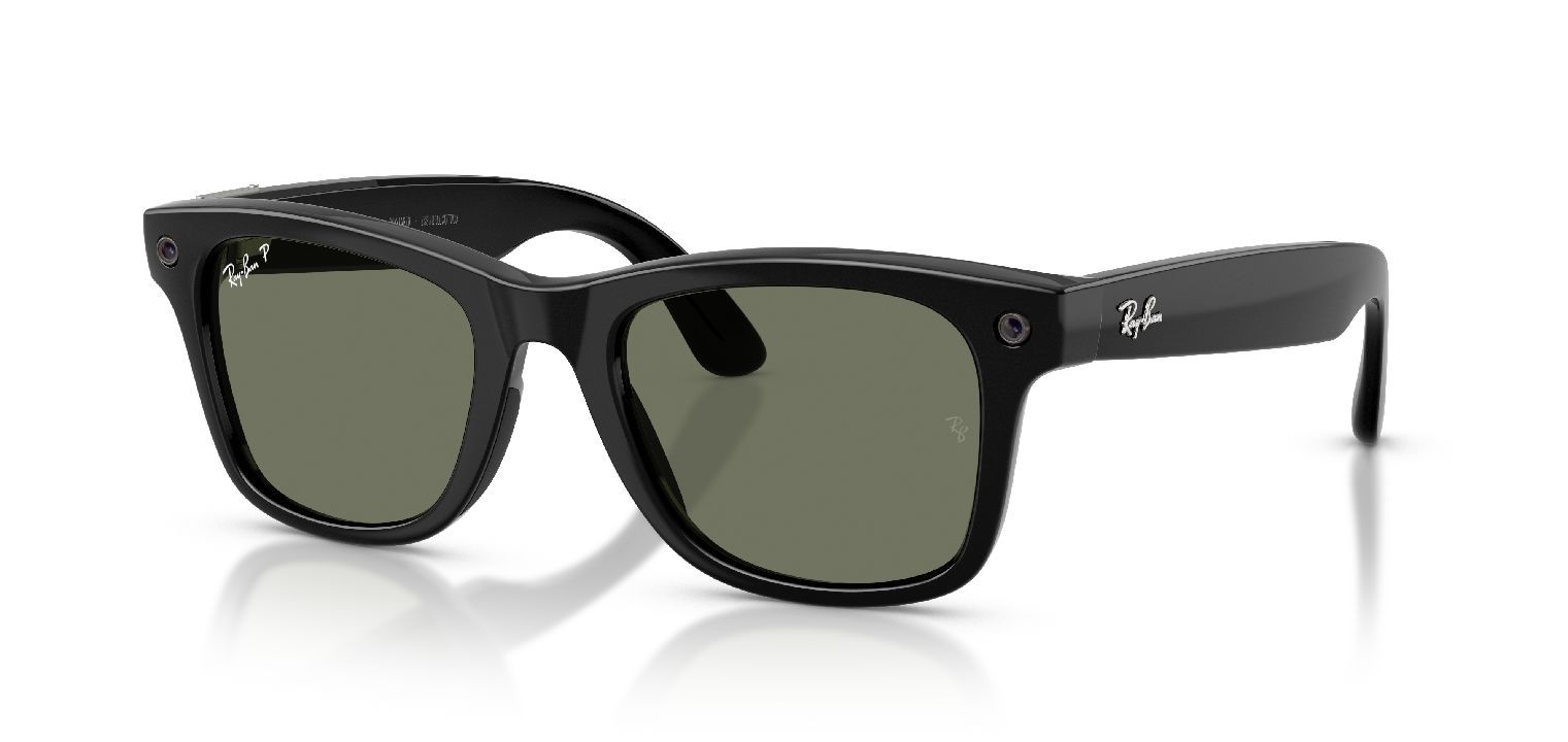 Occhiali da sole Ray-Ban Meta Quadrata 0RW4011/WAYFARER L/SUN Nero da Uomo-Donna