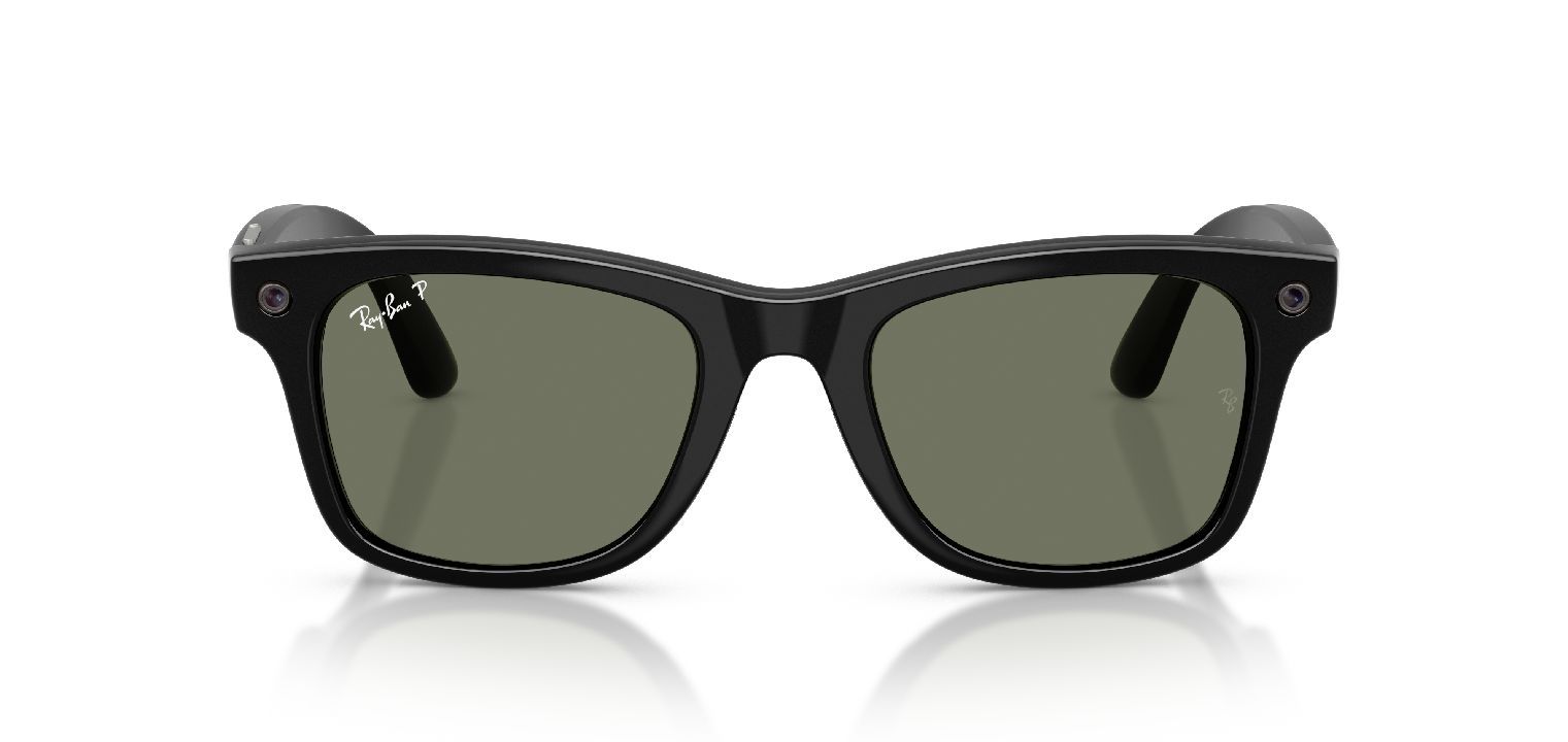 Occhiali da sole Ray-Ban Meta Quadrata 0RW4011/WAYFARER L/SUN Nero da Uomo-Donna
