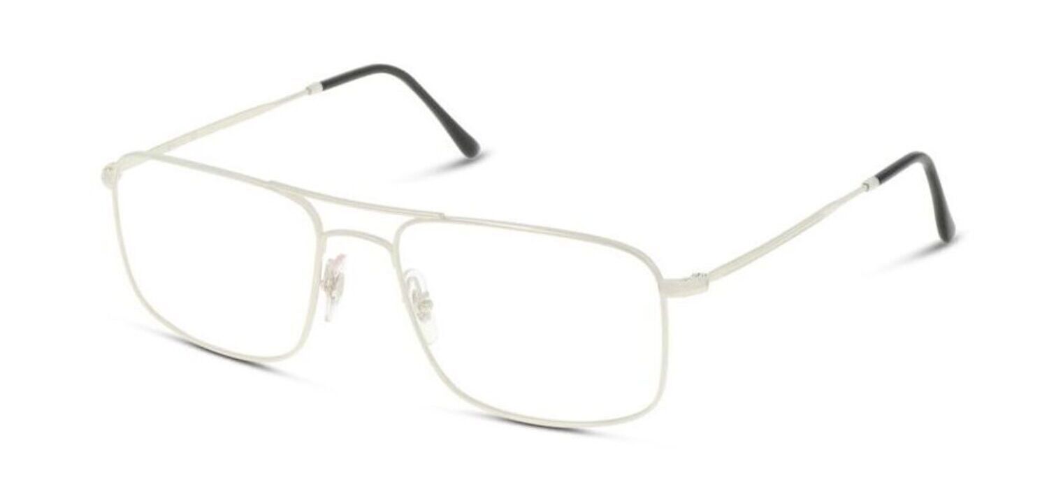 Ray-Ban Brillen Herr-Dame RX6434 Rechteckig Grau McOptic