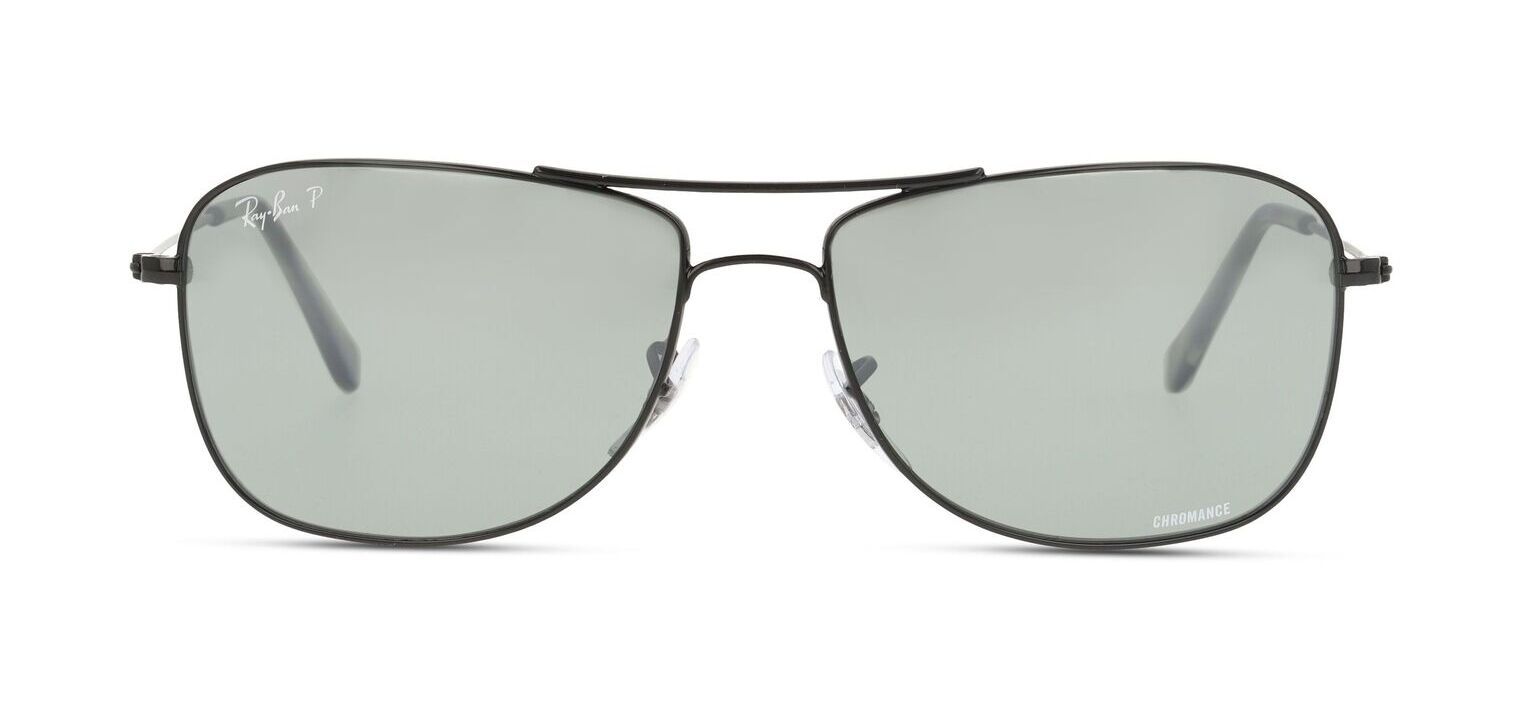 Lunettes de soleil Homme-Femme Ray-Ban 0RB3543 Rectangle Noir McOptic