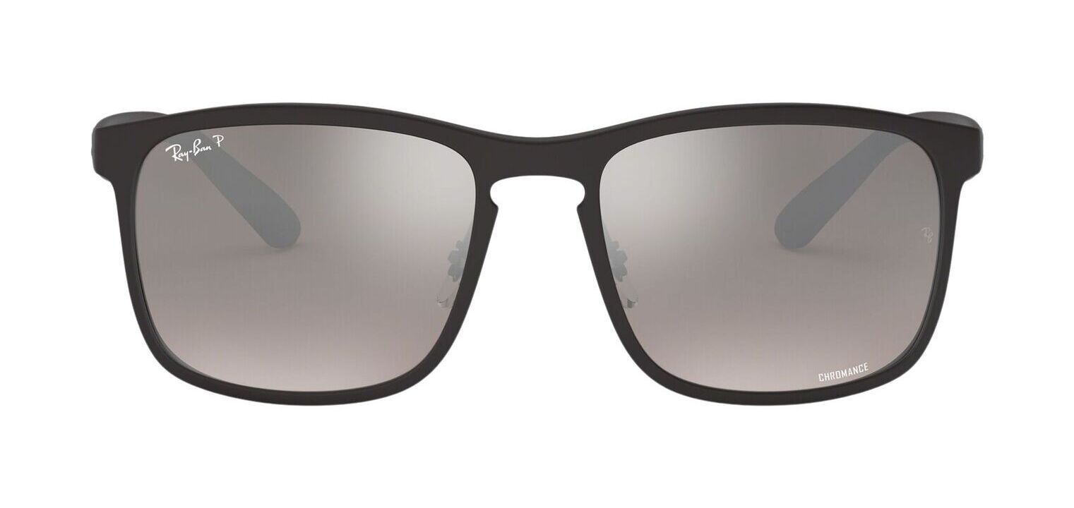 Lunettes de soleil Homme Ray-Ban 0RB4264 Rectangle Noir