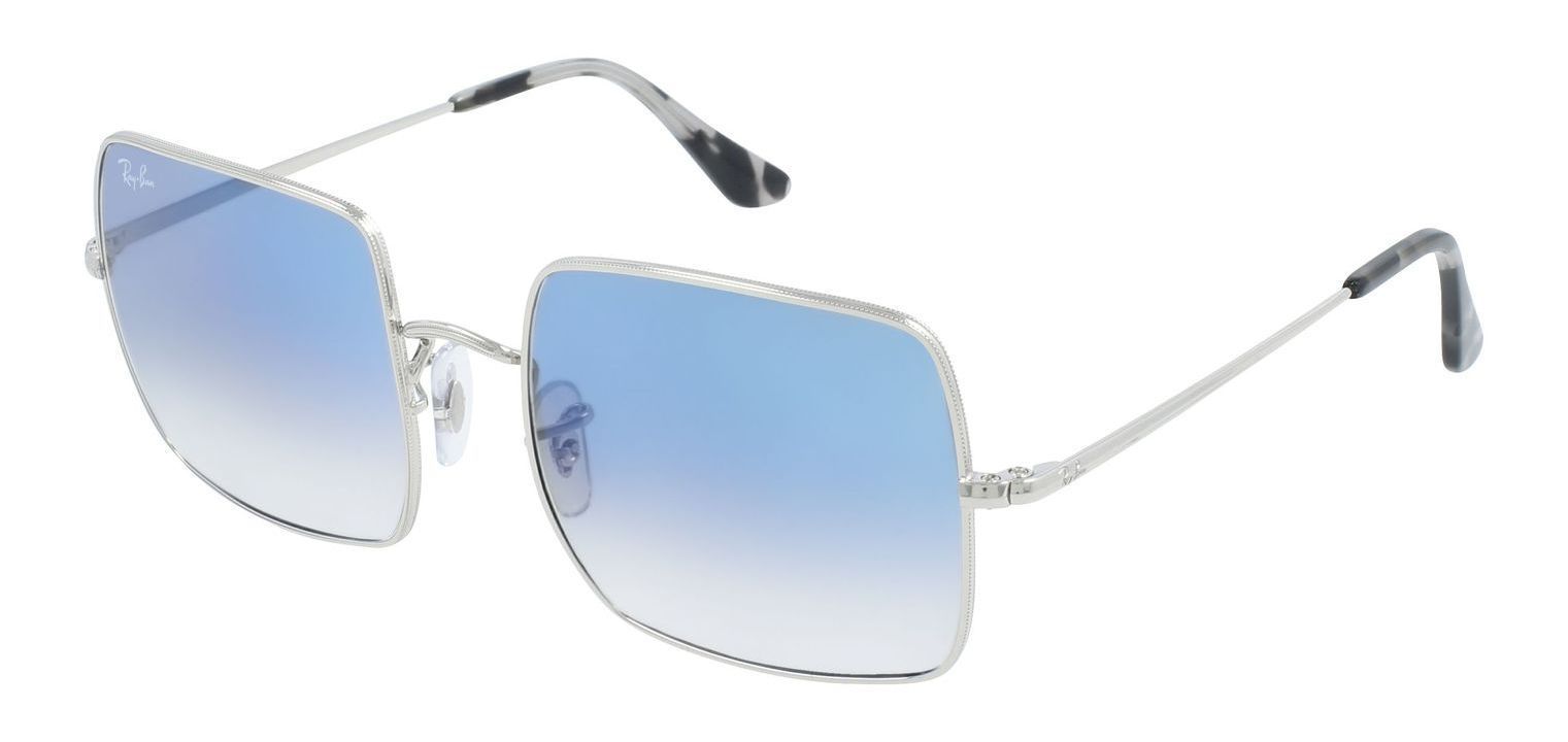 Occhiali da sole Ray-Ban Rettangolari 0RB1971 Argento da Donna