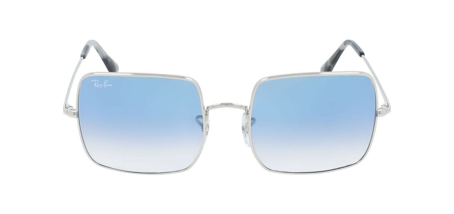 Occhiali da sole Ray-Ban Rettangolari 0RB1971 Argento da Donna