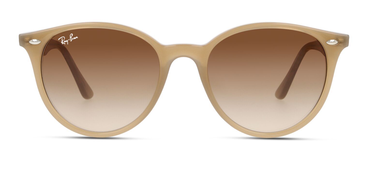 Occhiali da sole Uomo-Donna Ray-Ban 0RB4305 Rotonda Beige