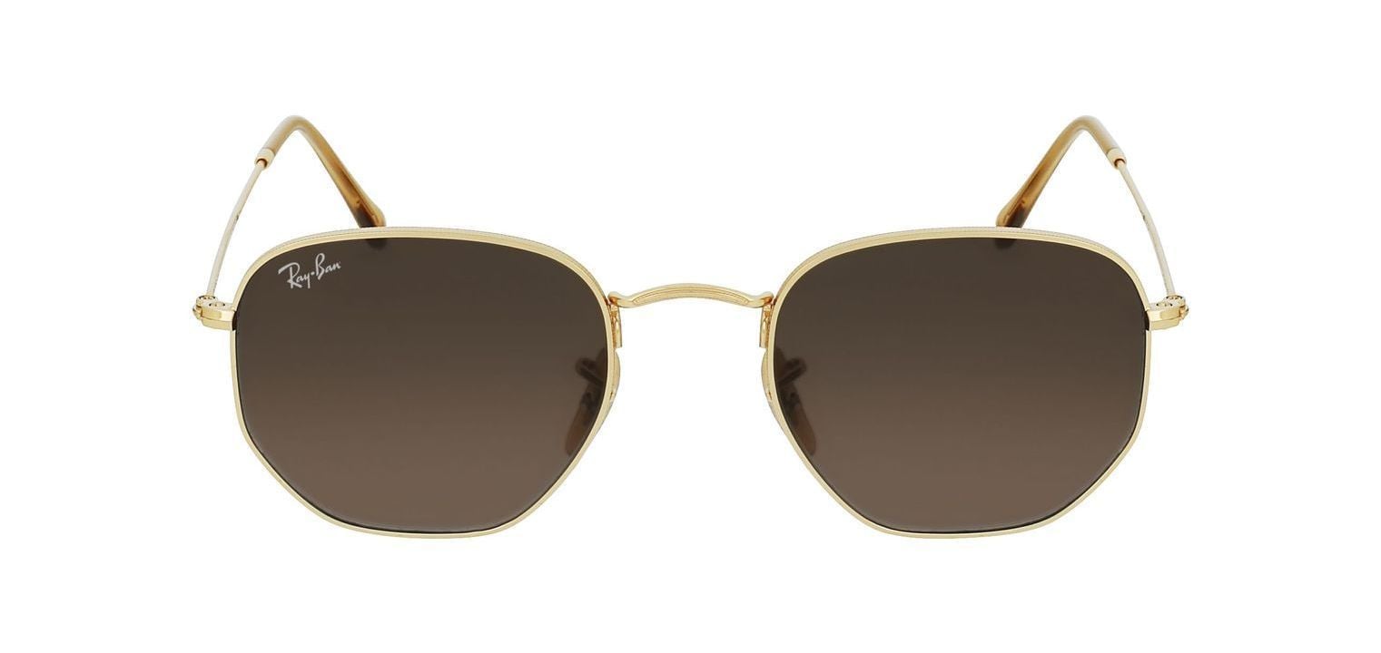Ray-Ban Sechseckig Sonnenbrillen 0RB3548N Gold für Damen/Herren