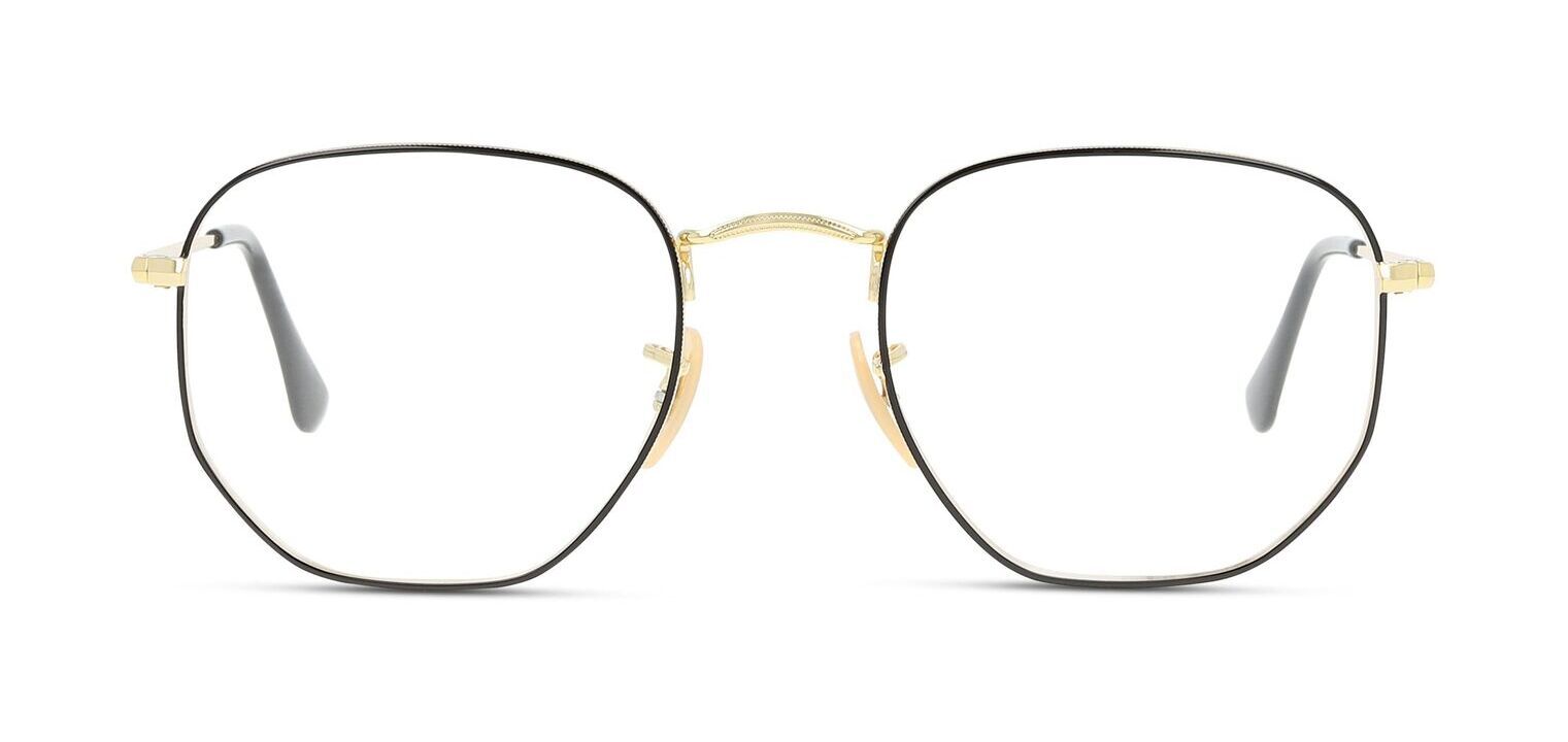 Ray-Ban Oval Brillen 0RX6448 Schwarz für Damen/Herren