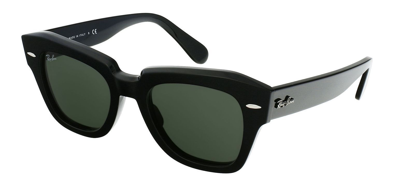 Lunettes de soleil Homme-Femme Ray-Ban 0RB2186 Wayfarer Noir