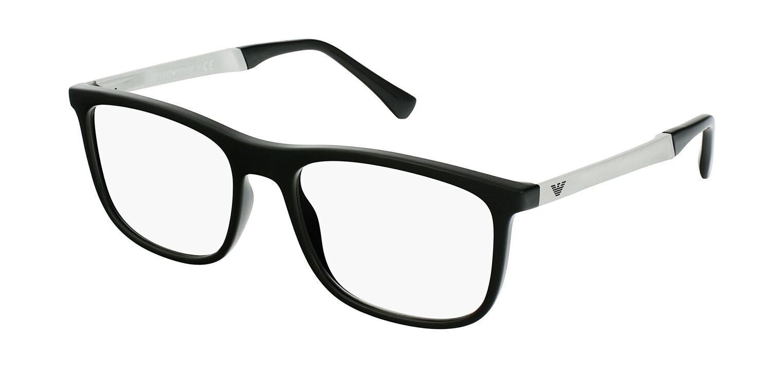 Occhiali Uomo Emporio Armani 0EA3170 Rettangolari Nero