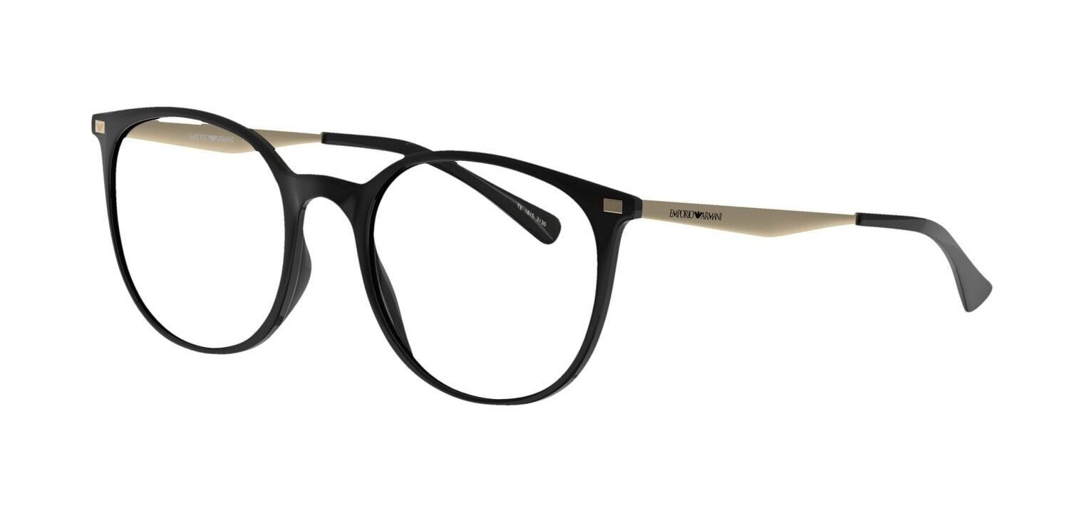 Lunettes de vue Emporio Armani Ronde 0EA3168 Noir pour Femme McOptic