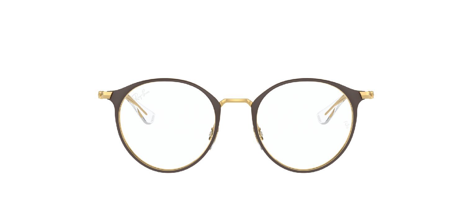 Ray-Ban Rund Brillen 0RY1053 Gold für Kinder