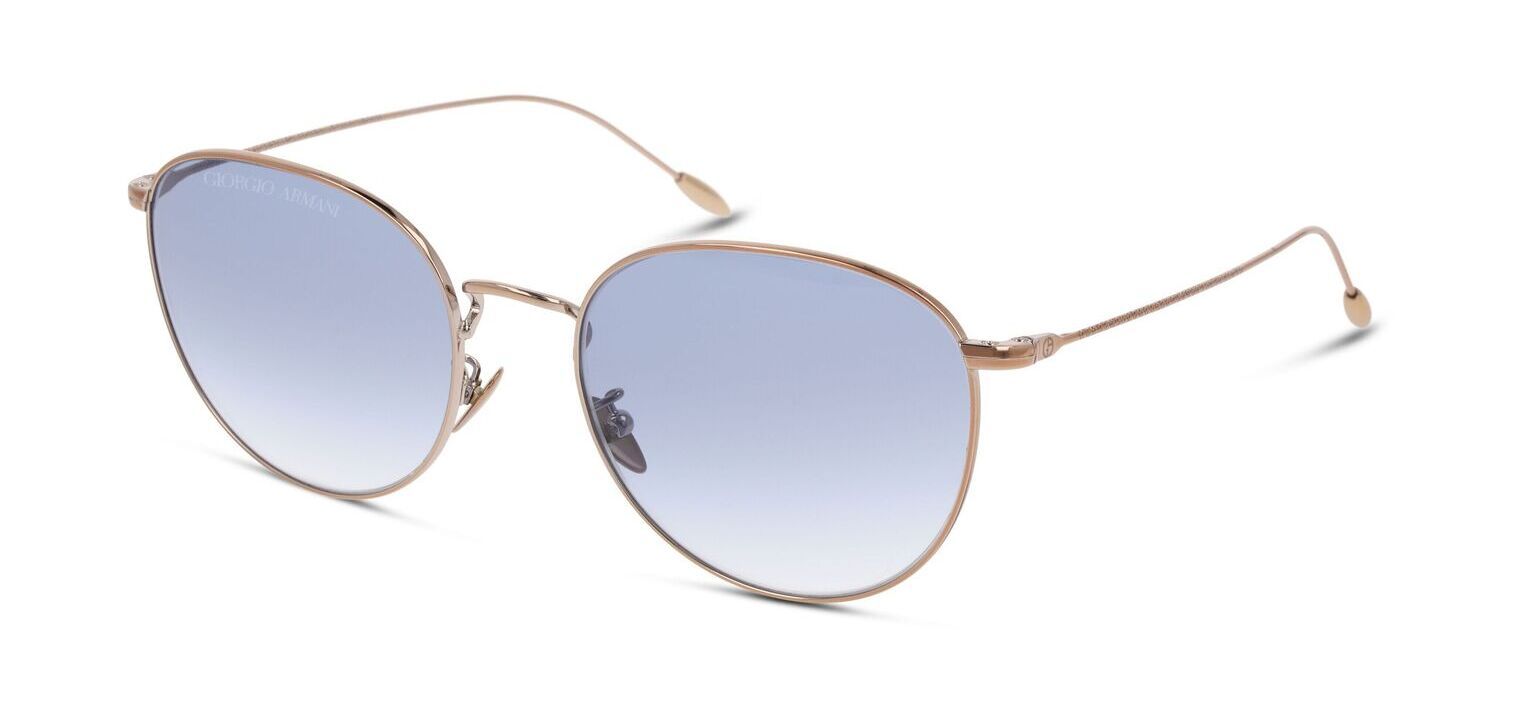 Giorgio Armani Rund Sonnenbrillen 0AR6114 Rosa für Damen