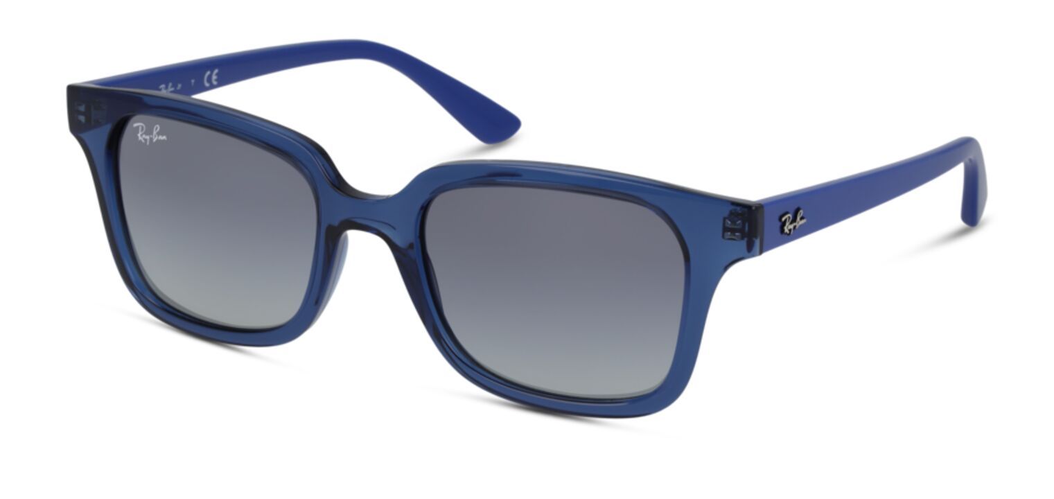 Lunettes de soleil Enfant Ray-Ban 0RJ9071S Rectangle Bleu