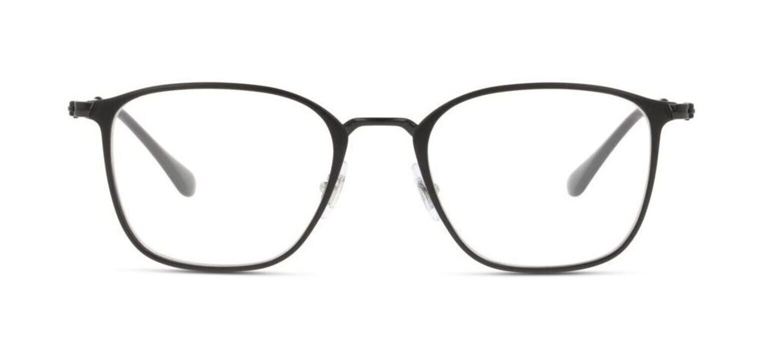 Ray-Ban Brillen Herr-Dame 0RX6466 Rechteckig Mattschwarz McOptic