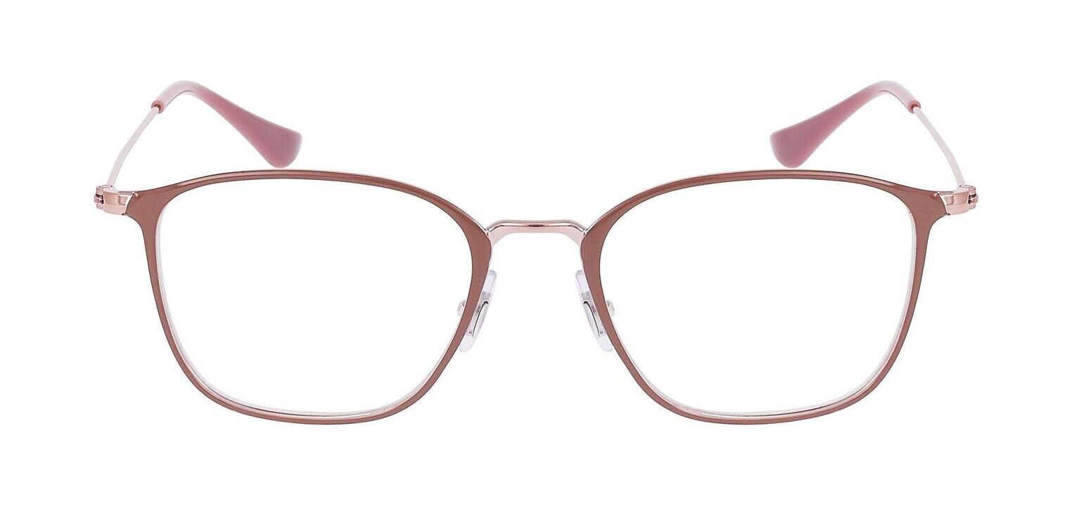 Occhiali da vista Ray-Ban Rettangolari 0RX6466 Beige da Uomo-Donna