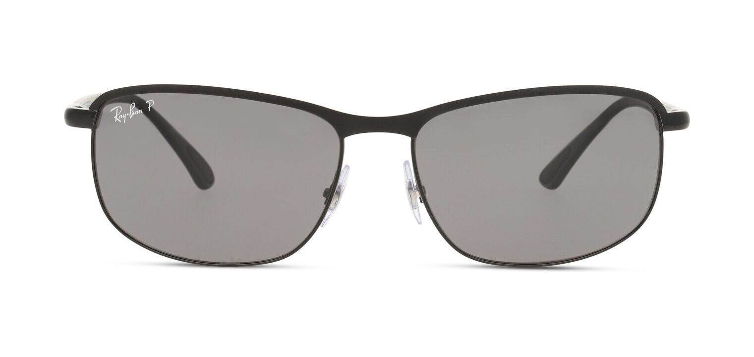 Occhiali da sole Uomo-Donna Ray-Ban 0RB3671CH Rettangolari Nero