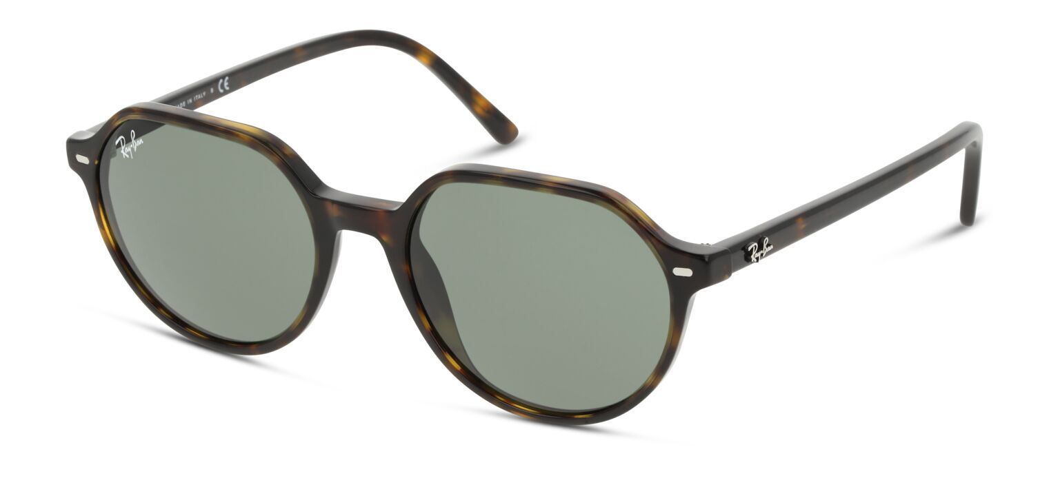 Ray-Ban Sonnenbrillen Damen/Herren 0RB2195 Rechteckig Havana