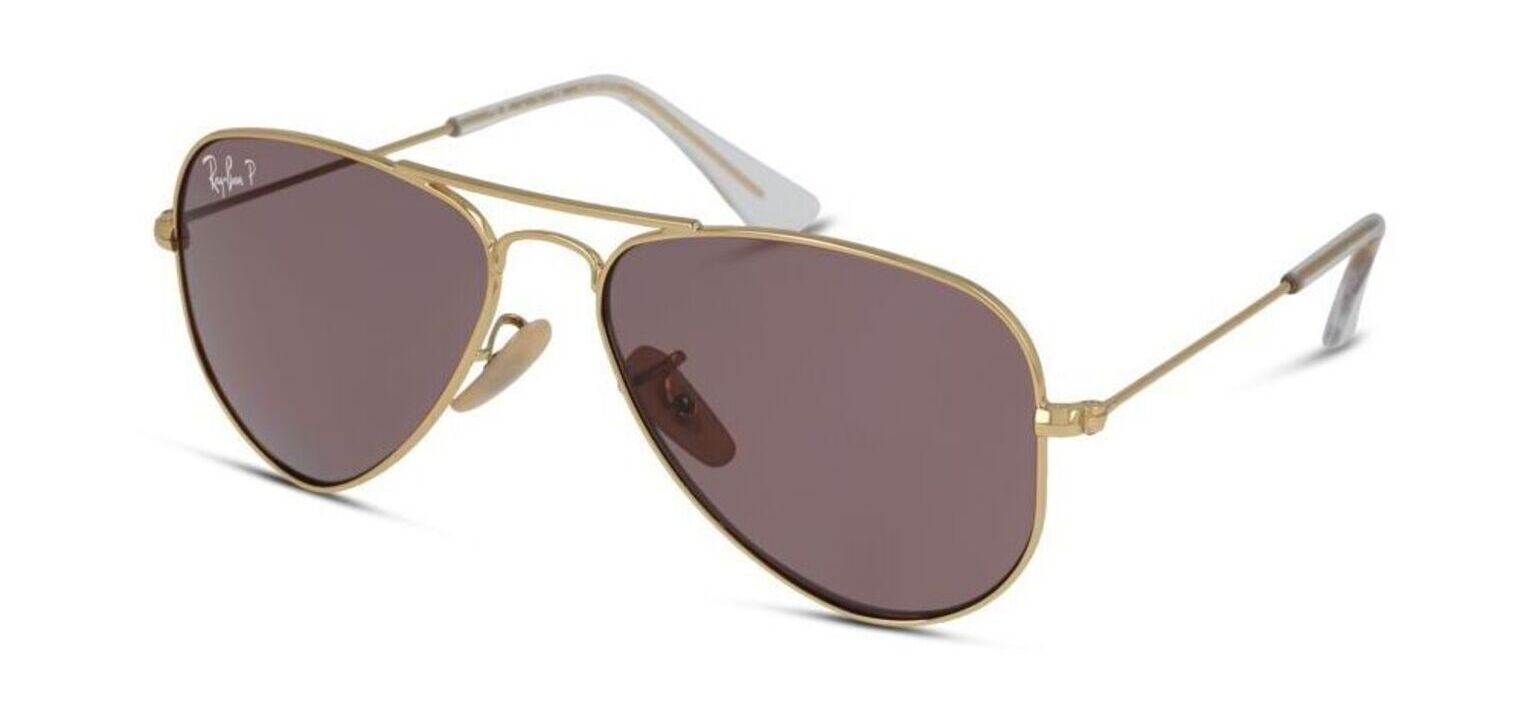 Ray-Ban Aviator Sonnenbrillen 0RJ9506S Gold für Kinder