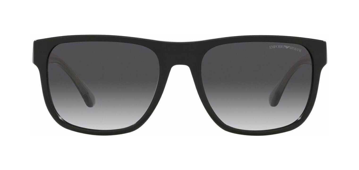 Lunettes de soleil Homme Emporio Armani 0EA4163 Rectangle Noir