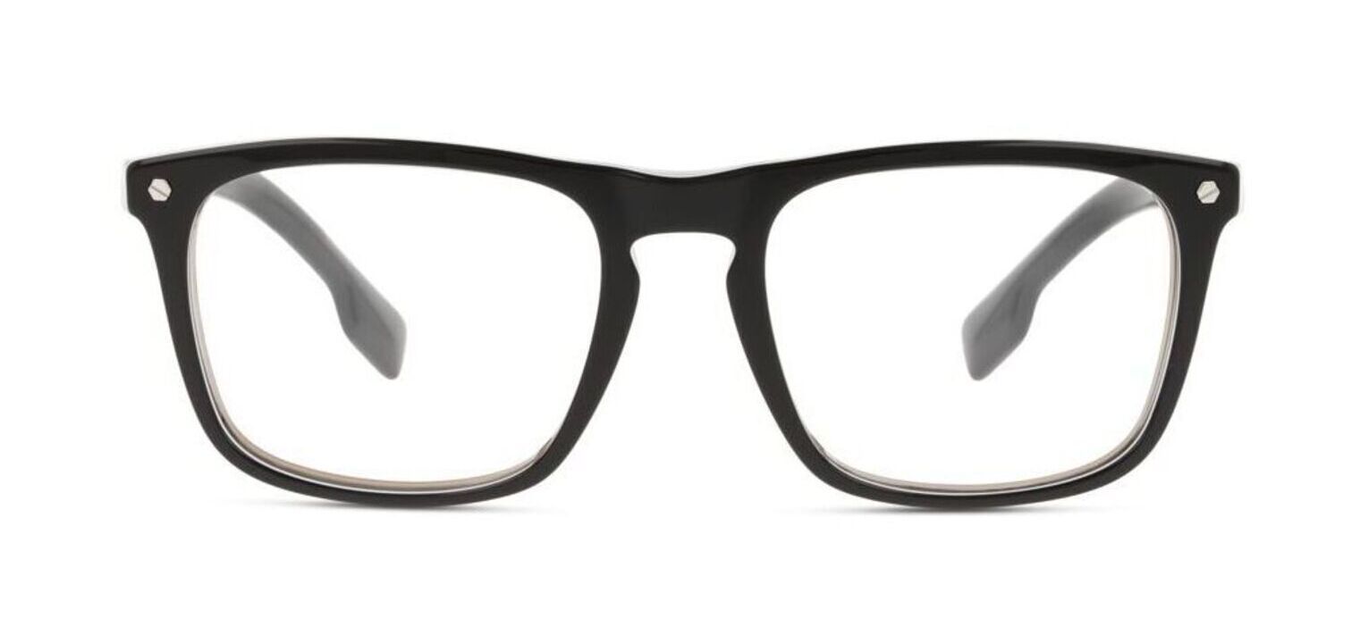 Occhiali Uomo Burberry 0BE2340 Rettangolari Nero
