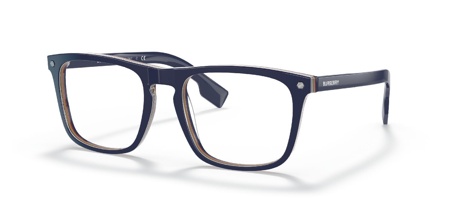 Burberry Quadratisch Brillen 0BE2340 Blau für Herren
