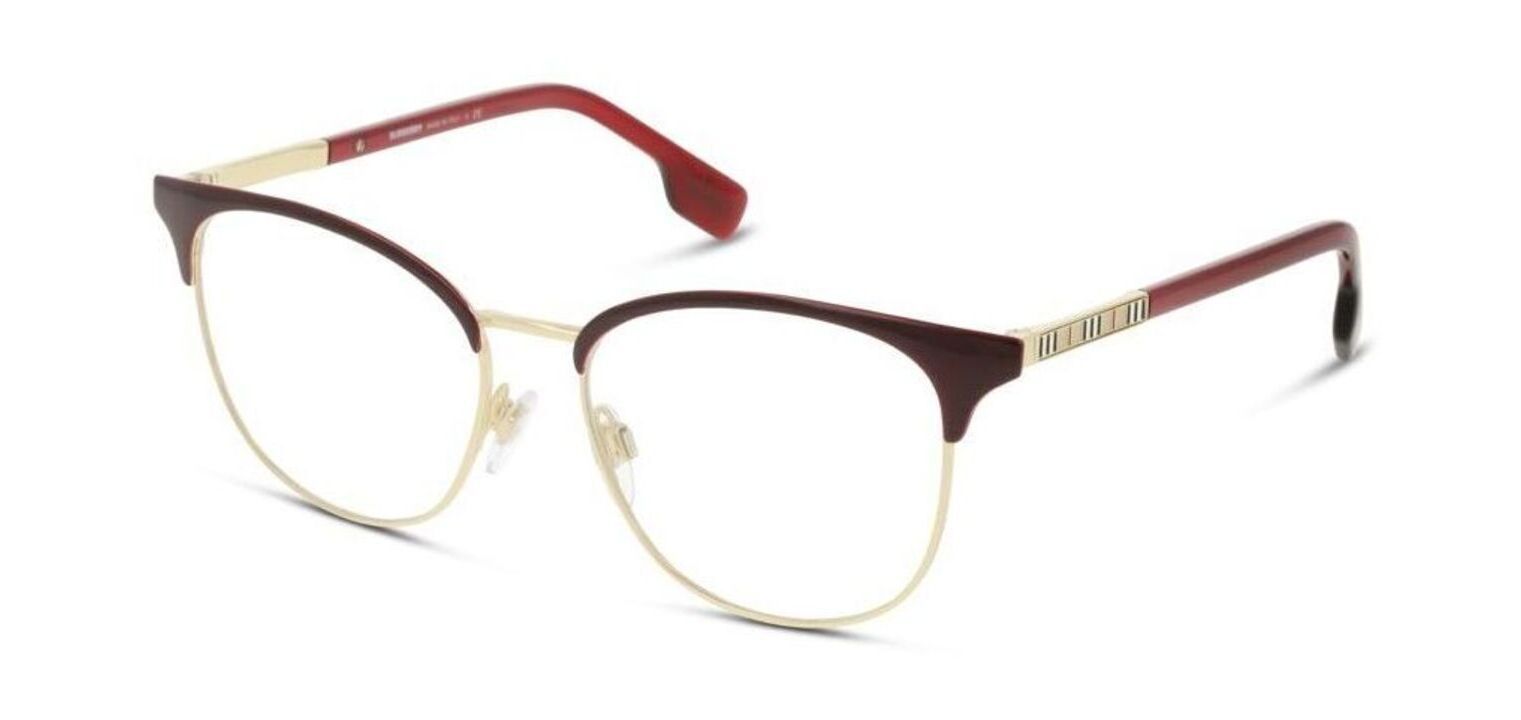 Lunettes de vue Femme Burberry 0BE1355 Rectangle Doré