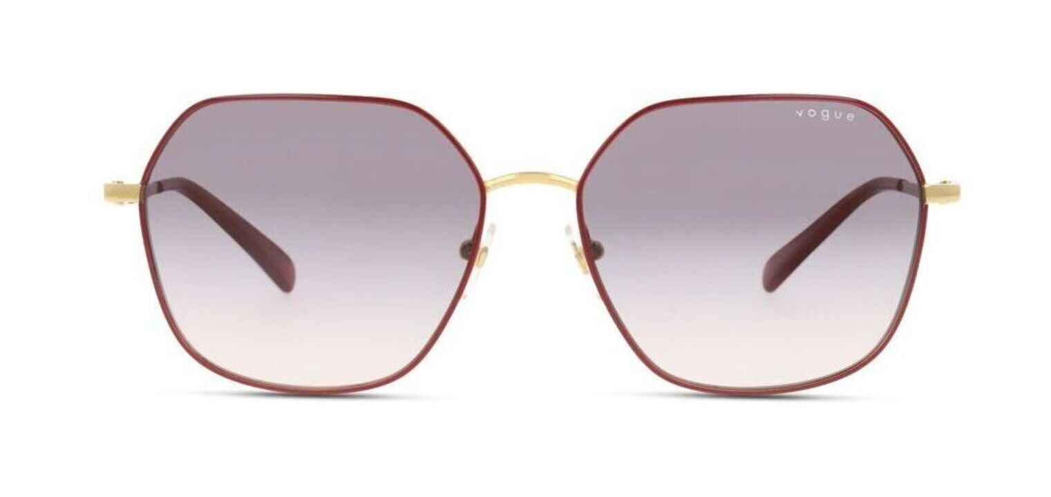 Occhiali da sole Vogue Ovale 0VO4198S Rosso da Donna