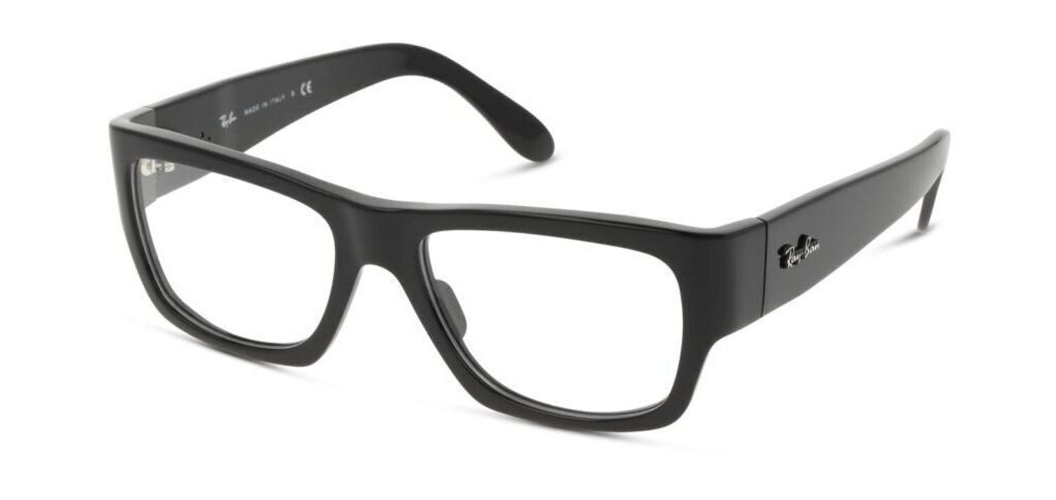 Occhiali da vista Ray-Ban Rettangolari 0RX5487 Nero da Uomo-Donna