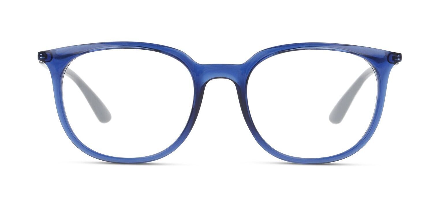 Lunettes de vue Homme-Femme Ray-Ban 0RX7190 Rectangle Bleu McOptic