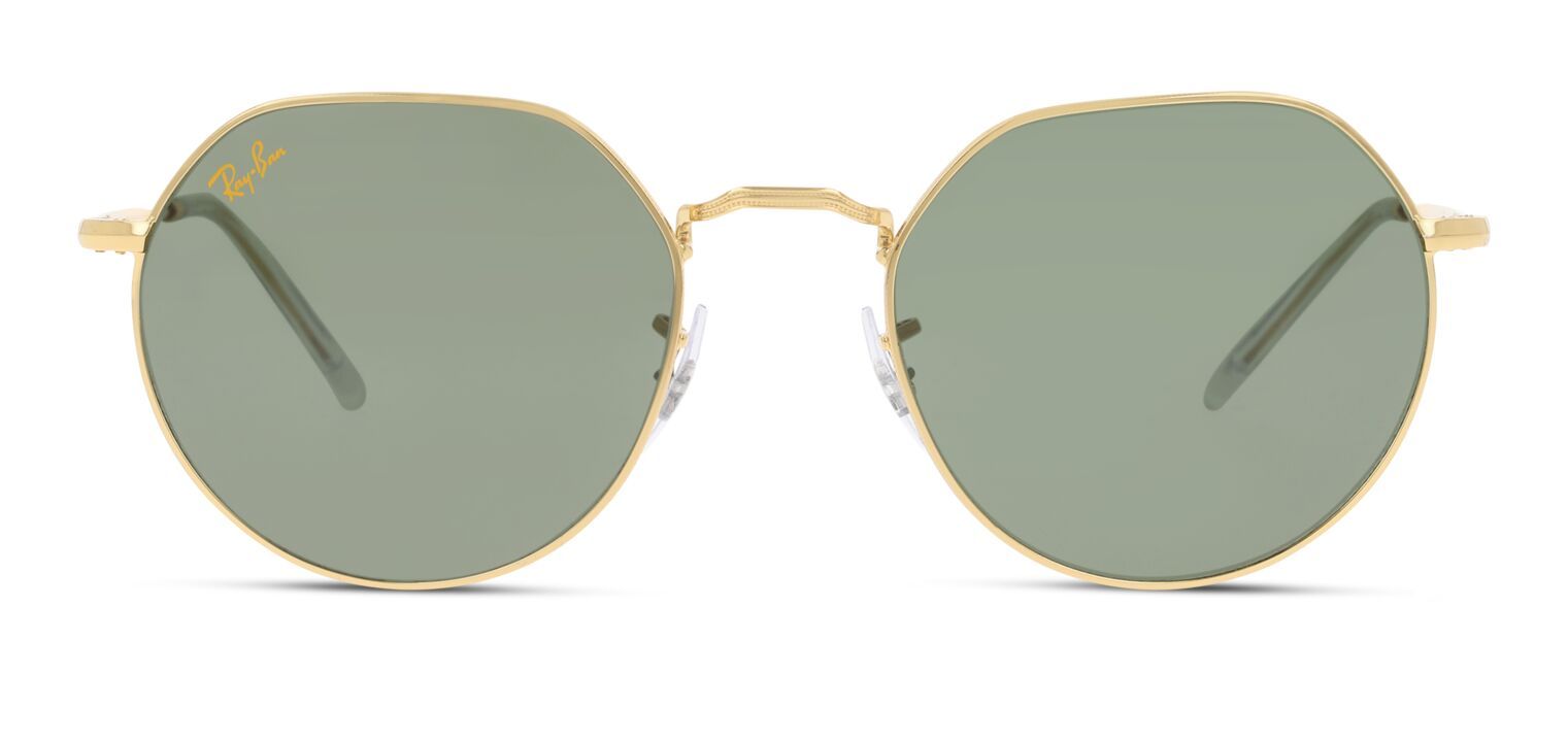 Lunettes de soleil Homme-Femme Ray-Ban 0RB3565 Ovale Doré