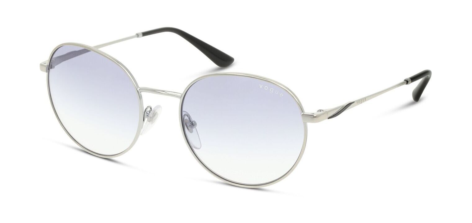 Lunettes de soleil Femme Vogue 0VO4206S Ronde Argenté McOptic