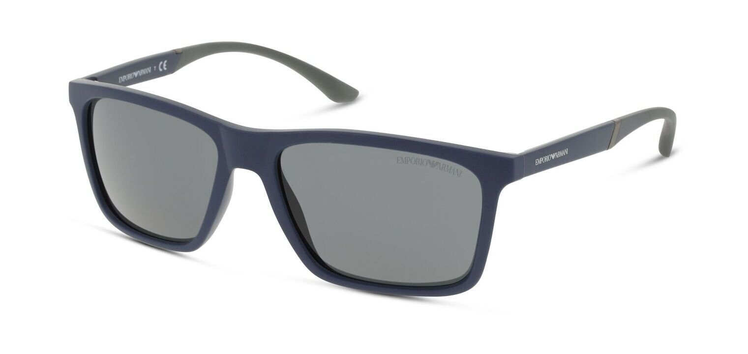 Emporio Armani Sonnenbrillen Herr 0EA4170 Rechteckig Blau