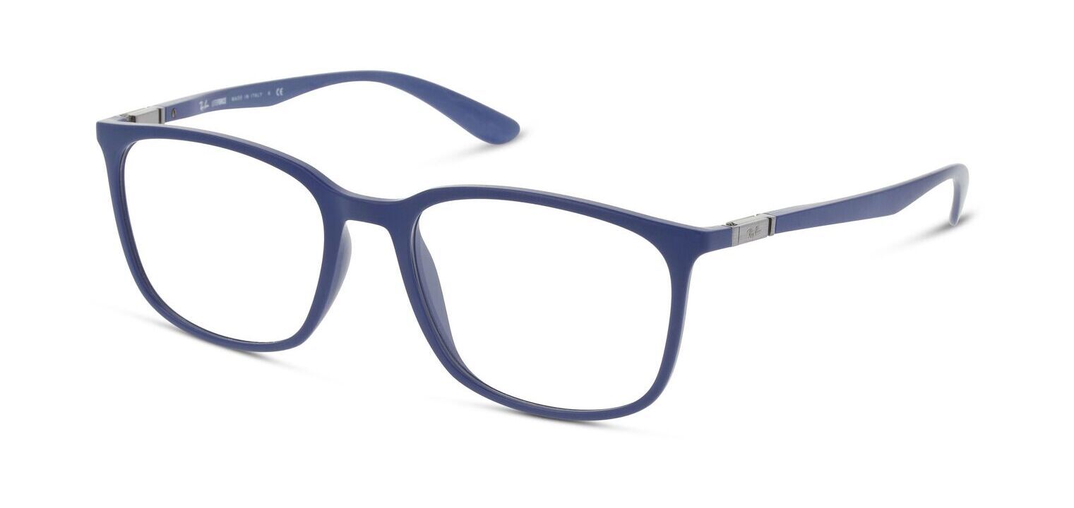 Ray-Ban Brillen Damen/Herren 0RX7199 Rechteckig Blau