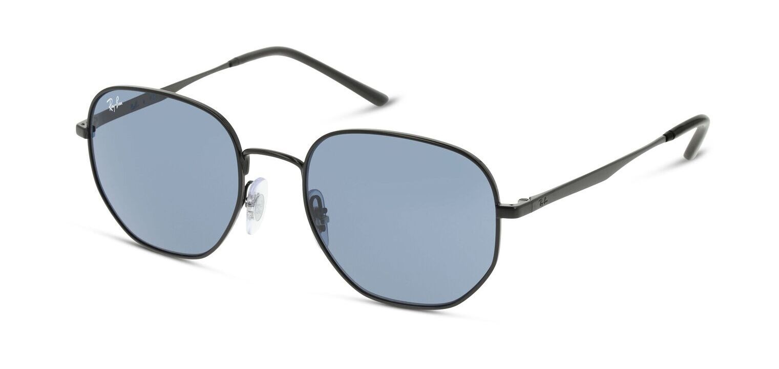 Lunettes de soleil Homme-Femme Ray-Ban 0RB3682 Ronde Noir