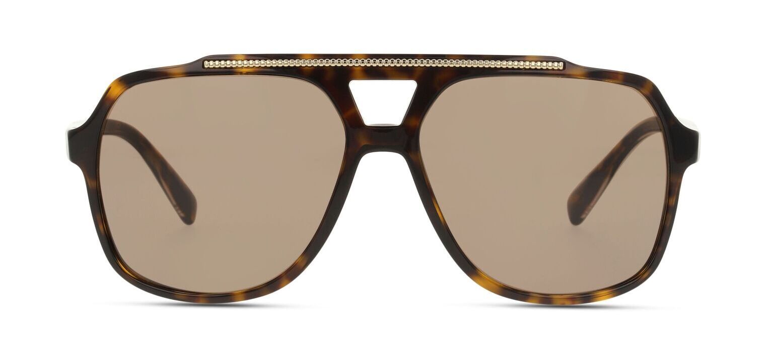 Dolce & Gabbana Aviator Sonnenbrillen 0DG4388 Schildpatt für Herren