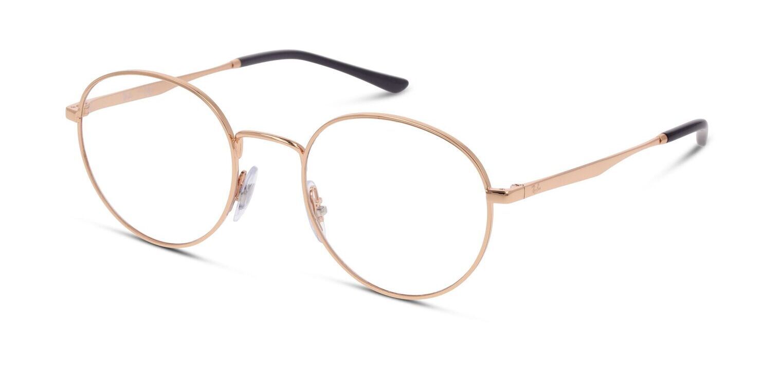 Ray ban homme ronde rose hot sale