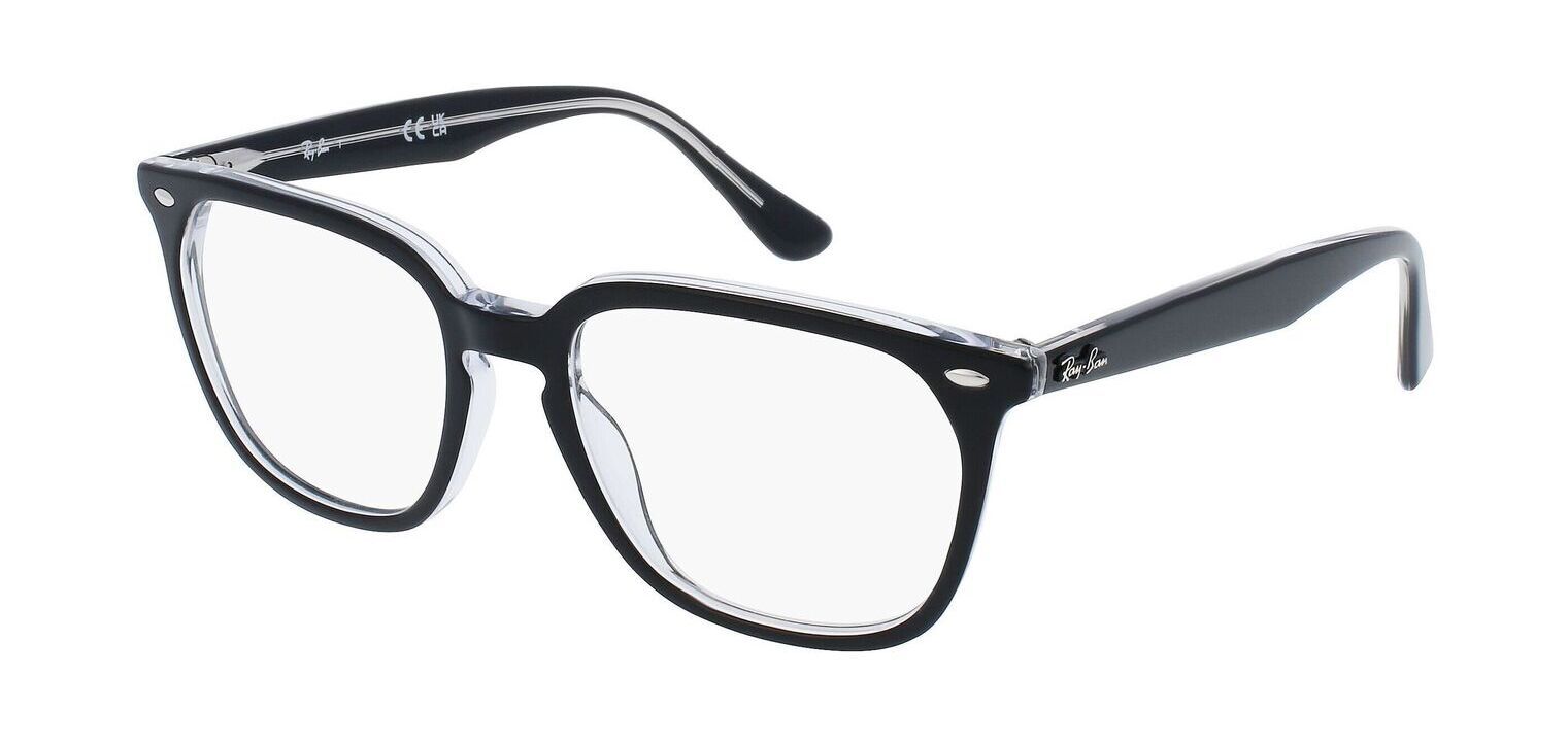 Lunettes de vue Homme-Femme Ray-Ban 0RX4362V Rectangle Noir