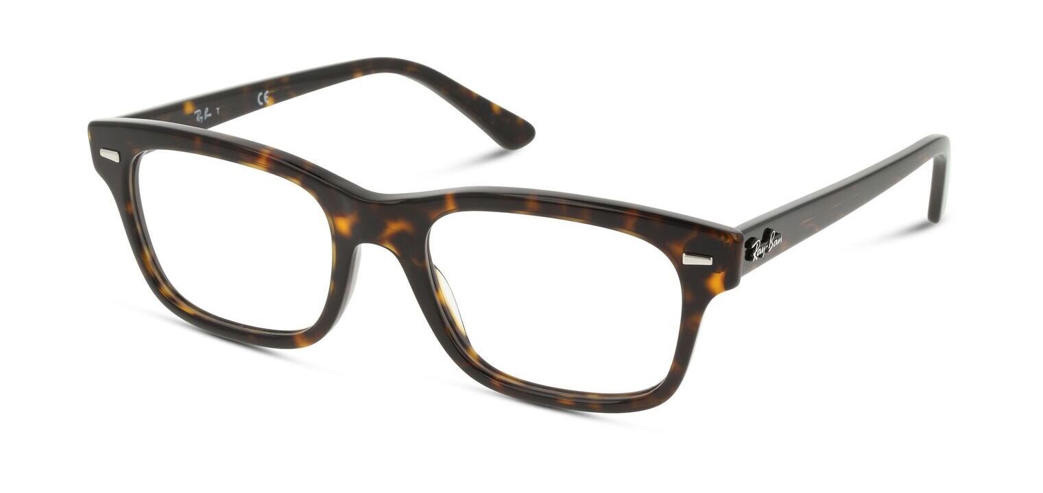 Occhiali Uomo-Donna Ray-Ban 0RX5383 Rettangolari Havana McOptic