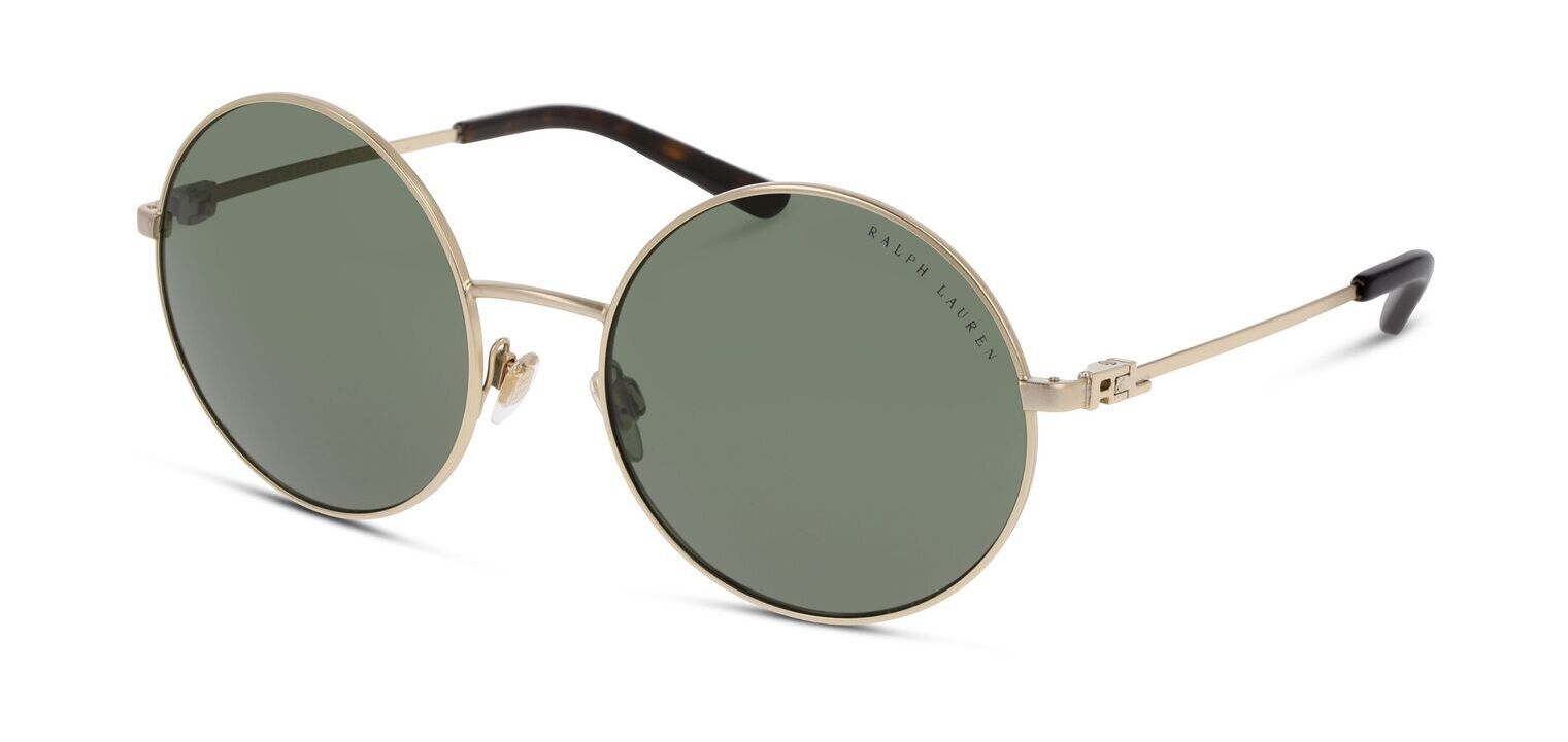 Ralph Lauren Rund Sonnenbrillen 0RL7072 Gold für Damen