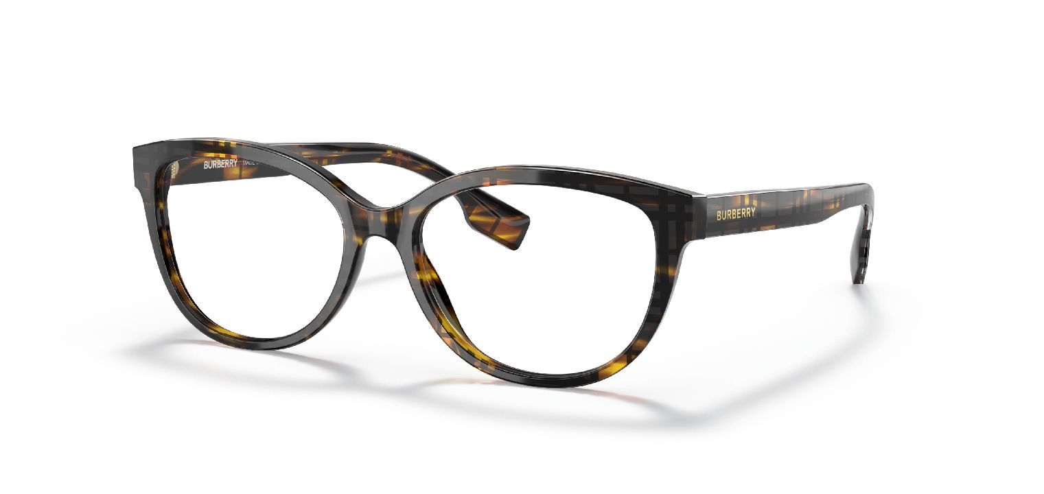Occhiali da vista Burberry Rettangolari 0BE2357 Tartarugato da Donna McOptic