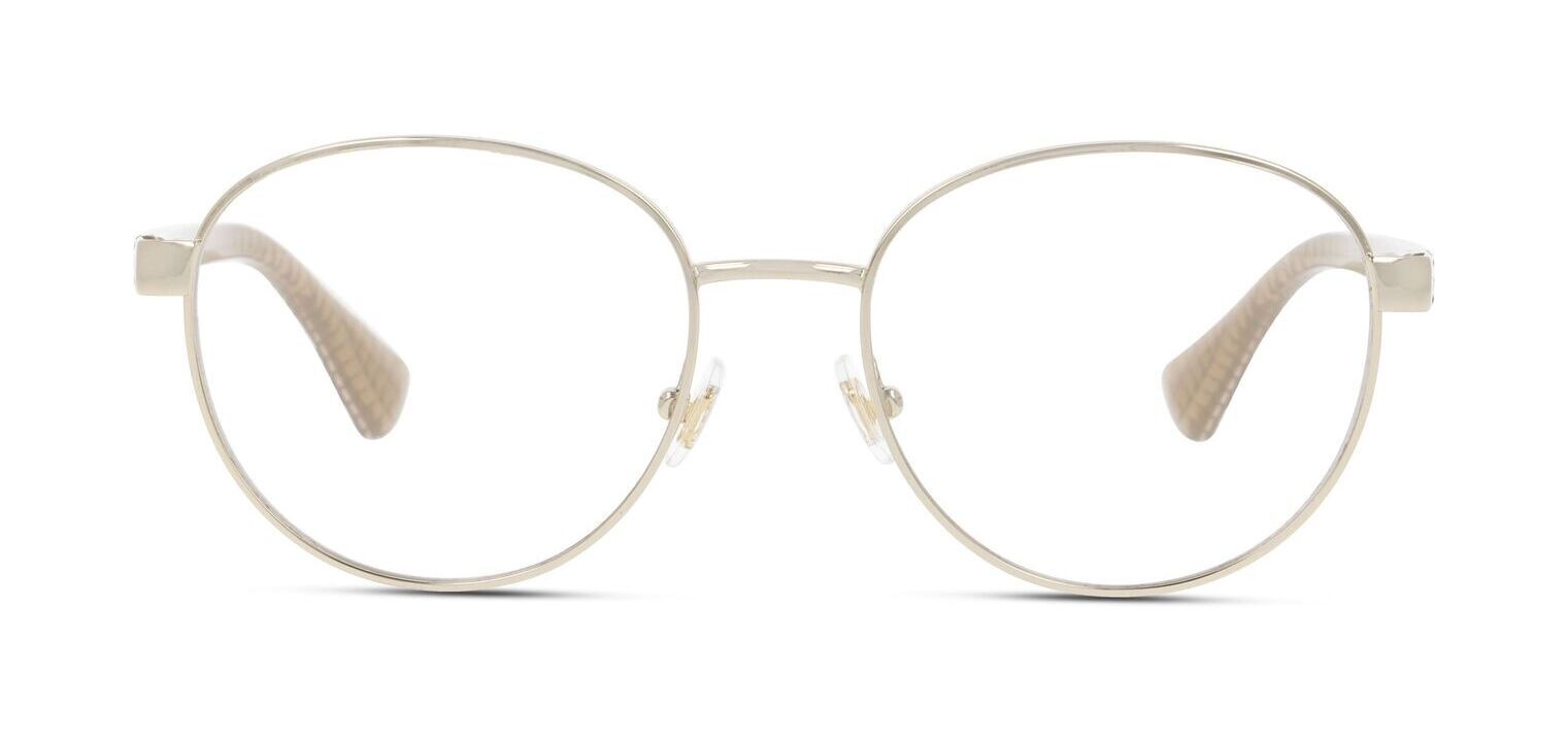 Lunettes de vue Femme Ralph 0RA6050 Ronde Doré