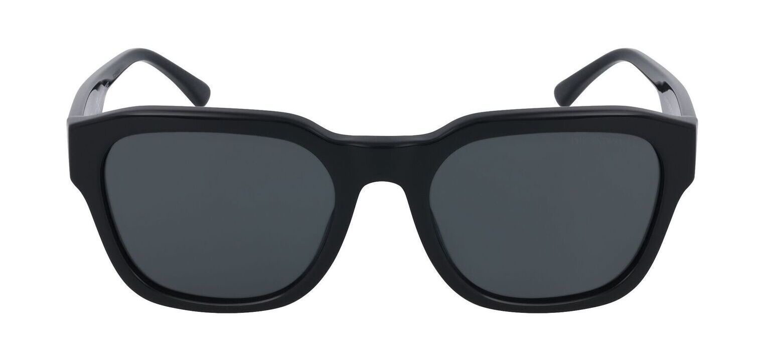 Emporio Armani Rechteckig Sonnenbrillen 0EA4175 Schwarz für Herren