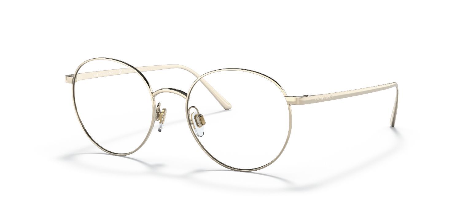Lunette ronde homme doré deals