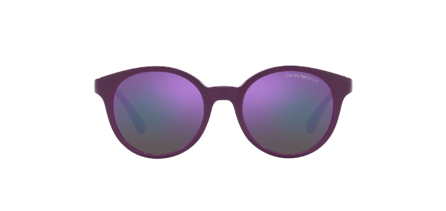 Emporio Armani Rund Sonnenbrillen 0EA4185 Violett für Herren