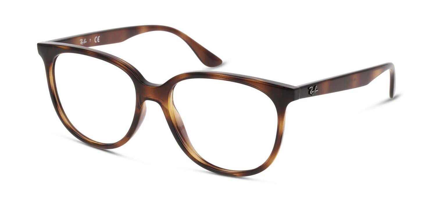 Ray-Ban Brillen Damen 0RX4378V Rechteckig Havana