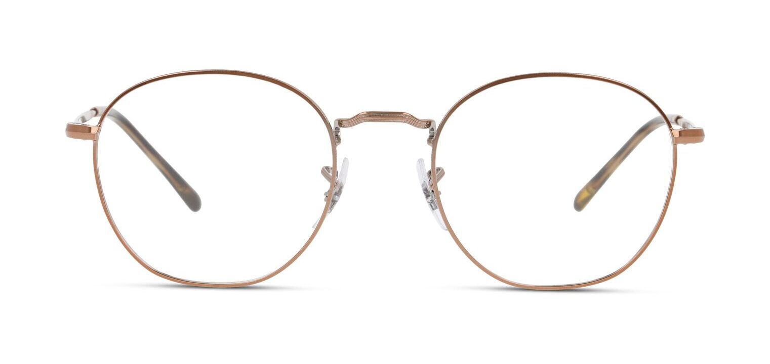 Lunettes de vue Homme-Femme Ray-Ban 0RX6472 Ronde Bronze