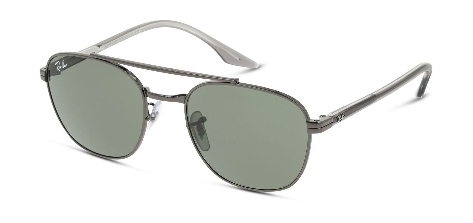 Occhiali da sole Uomo-Donna Ray-Ban 0RB3688 Rettangolari Grigio McOptic