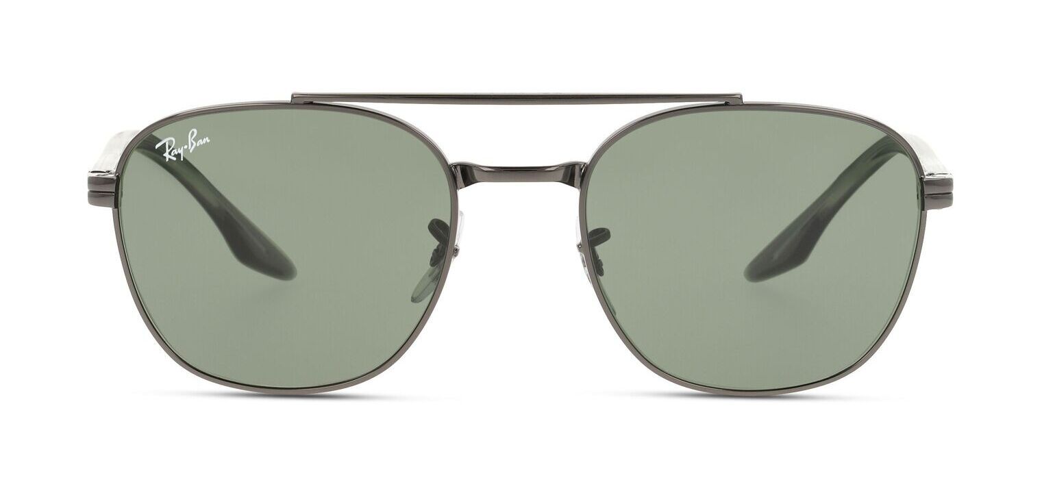 Occhiali da sole Uomo-Donna Ray-Ban 0RB3688 Rettangolari Grigio McOptic