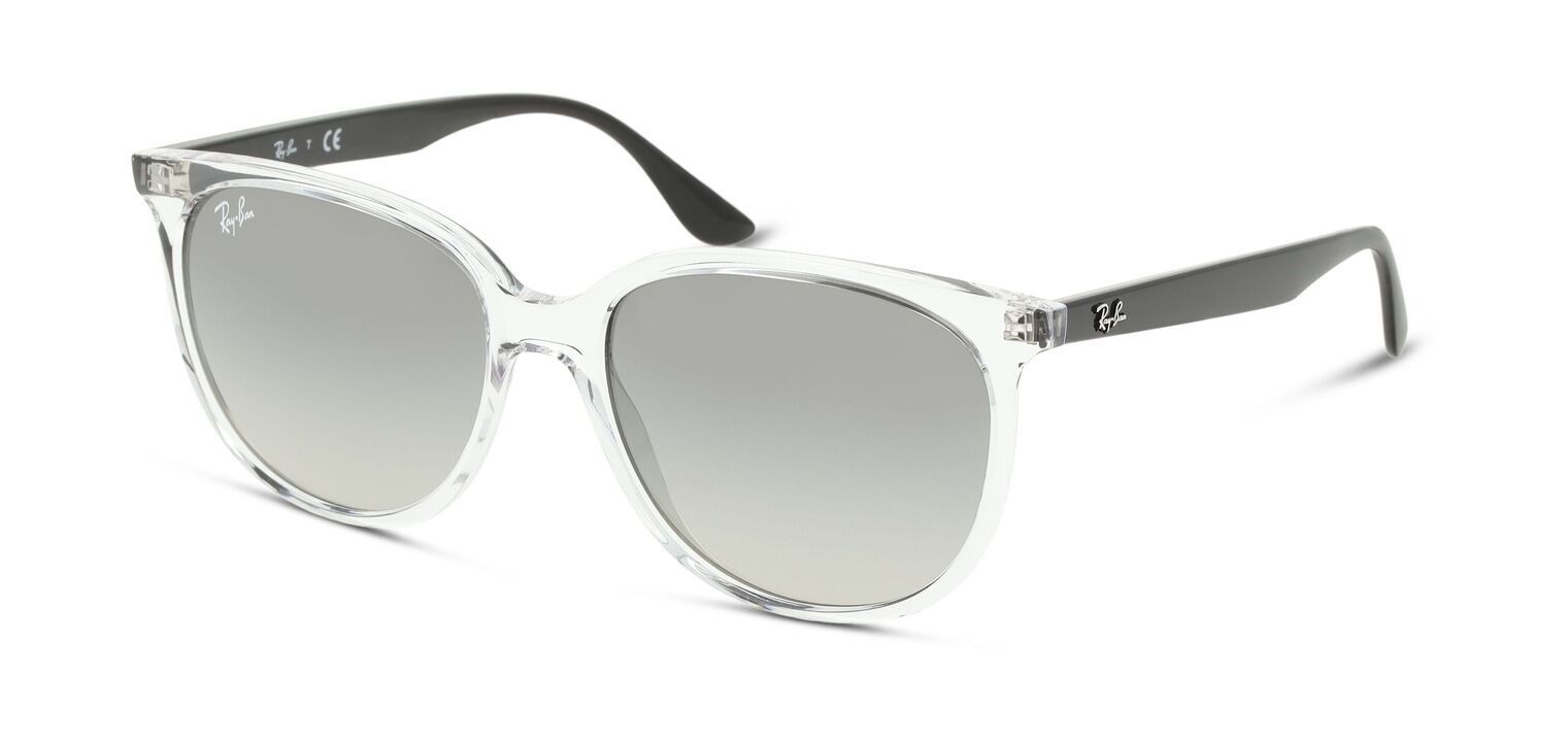 Occhiali da sole Donna Ray Ban 0RB4378 Rettangolari Trasparente