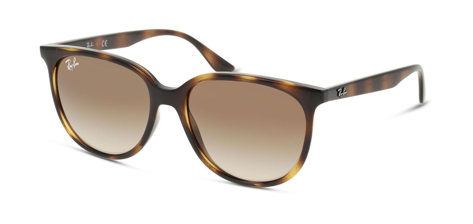 Lunettes de soleil Ray Ban Rectangle 0RB4378 Ecaille pour Femme McOptic