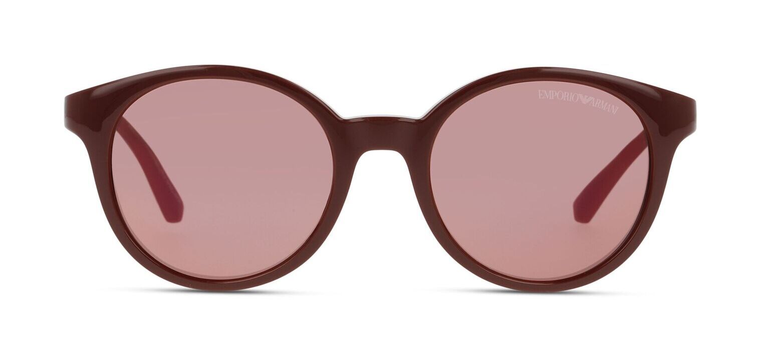 Emporio Armani Rund Sonnenbrillen 0EA4185 Rot für Kinder